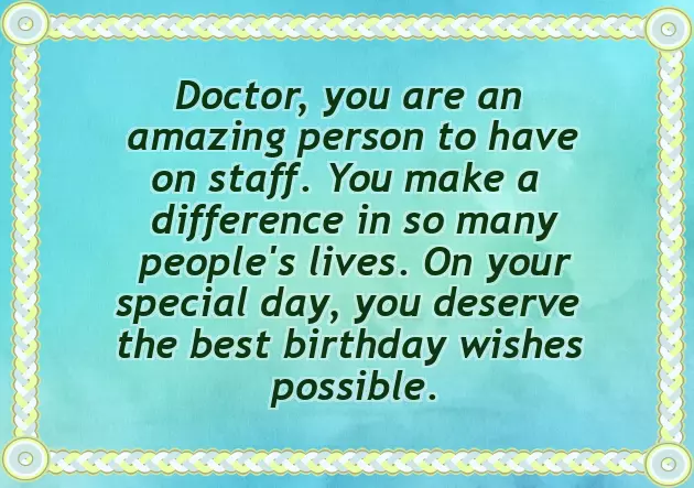 Happy Birthday Doctor Wishes Happy Birthday Doctor Wishes