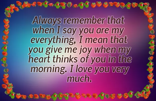 Cute Love Morning Messages For Her