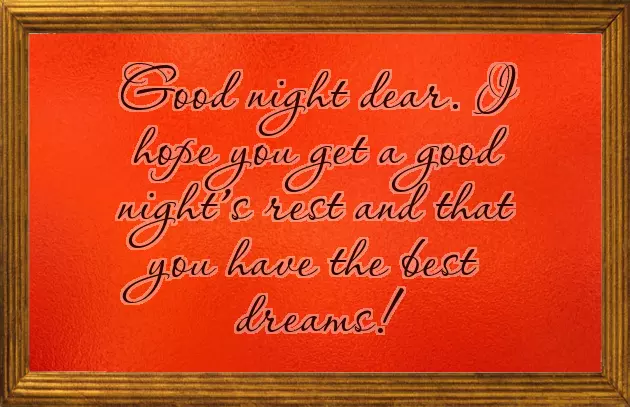 Good Night Thought For Girlfriend