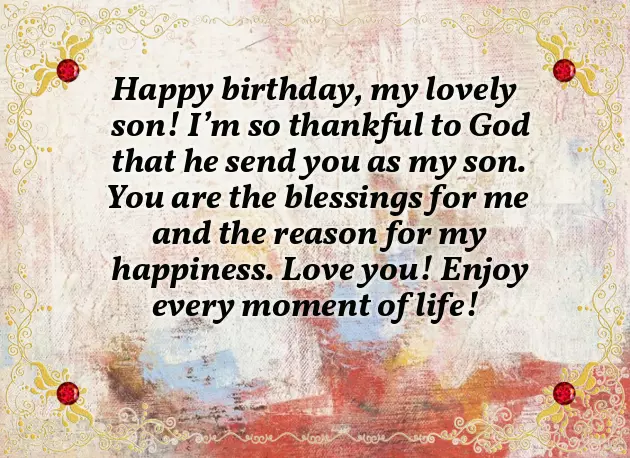 Birthday Quotes For 1 Year Son