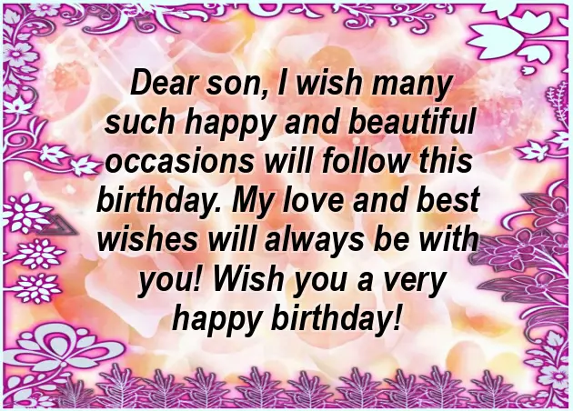 Elder Son Birthday Quotes Elder Son Birthday Quotes