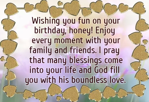 Wishing Happy Birthday To Small Child