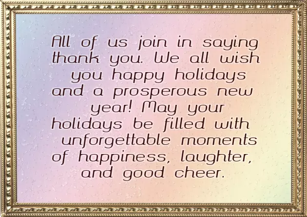 Wishing You A Prosperous New Year Wishing You A Prosperous New Year