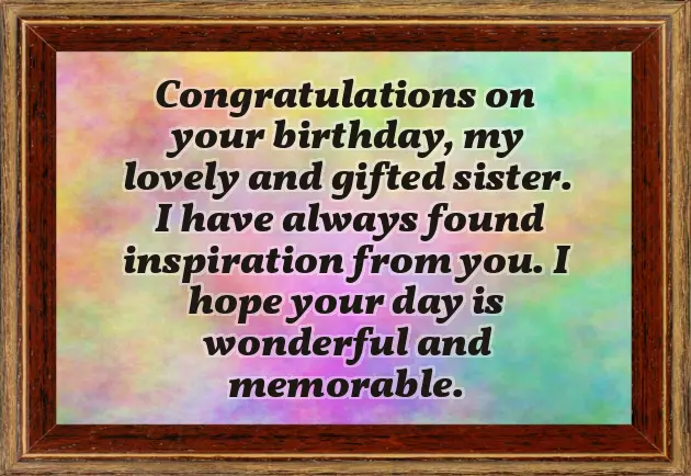 Sister And Friend Birthday Wishes