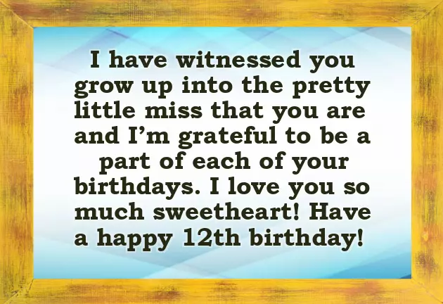 Happy Birthday To My 12 Year Old Son