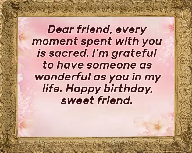 Sample Birthday Wishes For A Female Friend