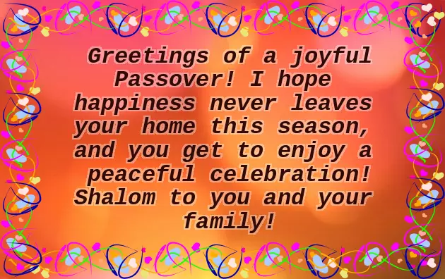 Passover Wishes Passover Wishes