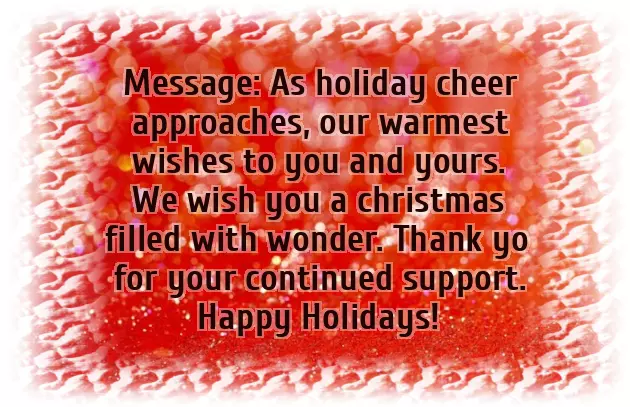 Business Christmas Messages