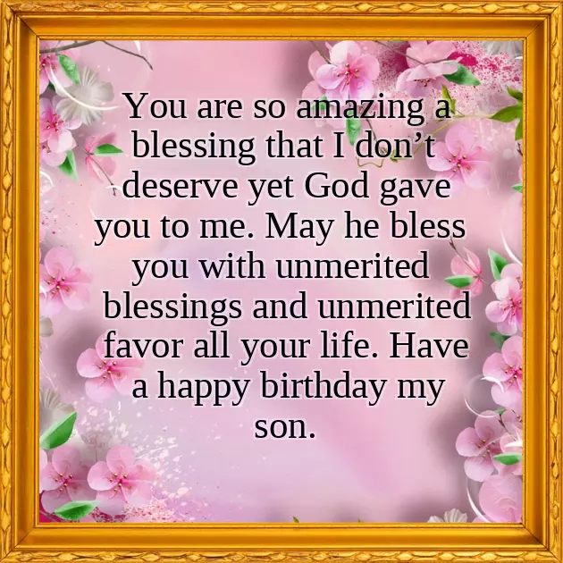 Religious Birthday Wishes For Son Religious Birthday Wishes For Son