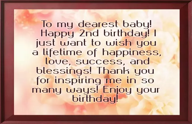 Happy 2Nd Birthday My Boy