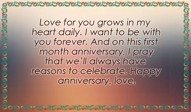 1St Month Anniversary Quotes 1St Month Anniversary Quotes