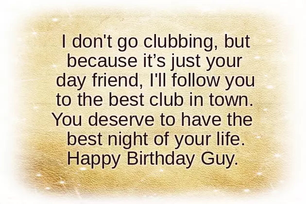 Birthday Wishes For A Great Guy