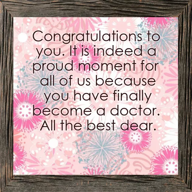 Congratulations On Your Induction