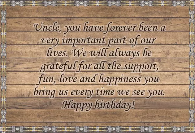 Birthday Poems For Uncle From Niece Birthday Poems For Uncle From Niece