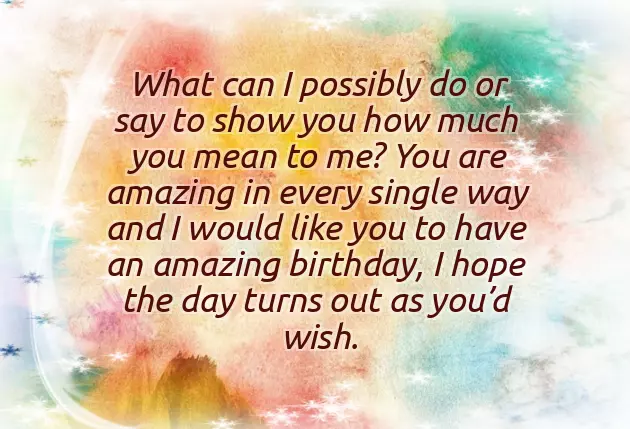 Happy Birthday Fiance