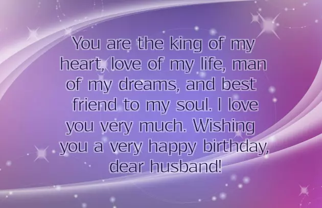 Birthday Wishes On Husband