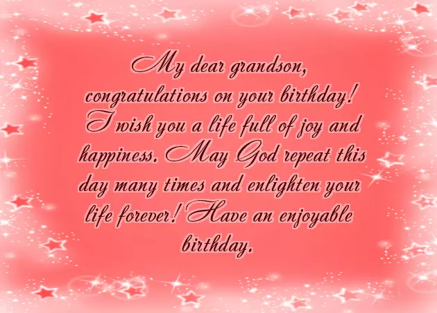 1St Birthday Wishes For Grandson 1St Birthday Wishes For Grandson