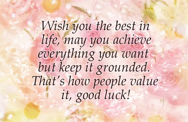Wishes Of Good Luck Wishes Of Good Luck