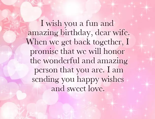 Happy Birthday From Wife Happy Birthday From Wife