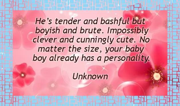 Greetings For New Baby Boy