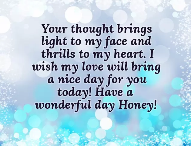 Sweet And Cute Good Morning Messages