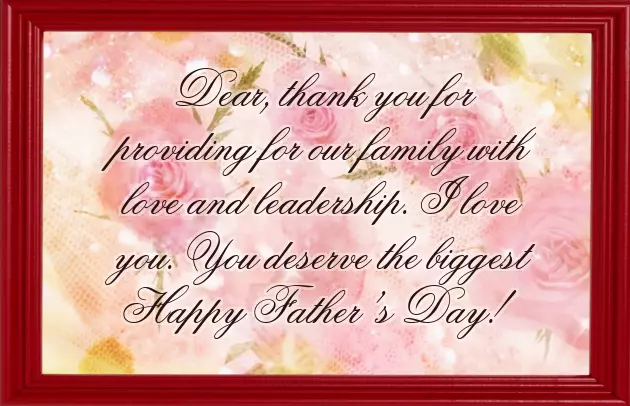 Fathers Day Messages From Wife