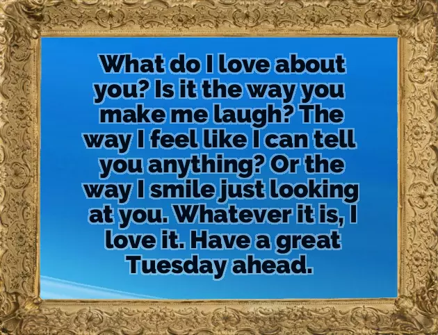 Tuesday Morning Wish Tuesday Morning Wish