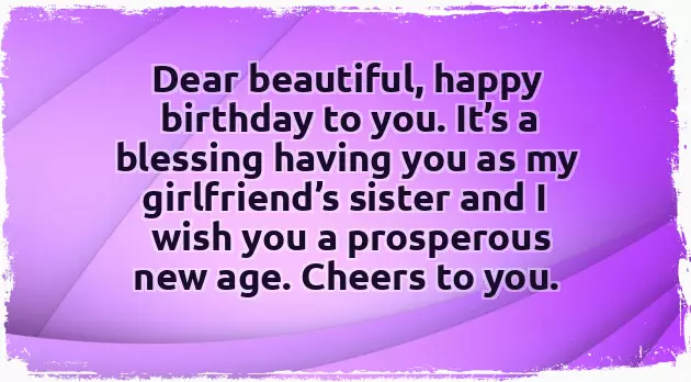 Happy Birthday Wishes To My Girlfriend Sister Happy Birthday Wishes To My Girlfriend Sister
