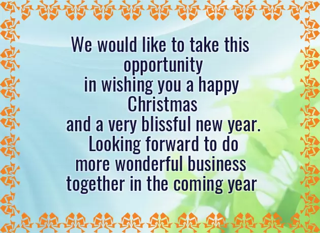 Merry Christmas To Customers