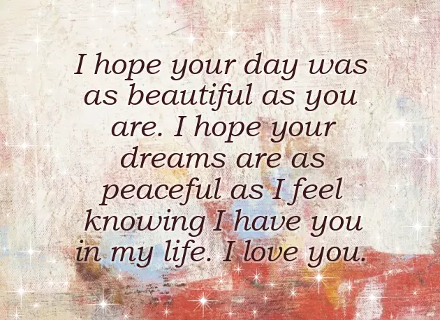 Sweet Sweet Good Night