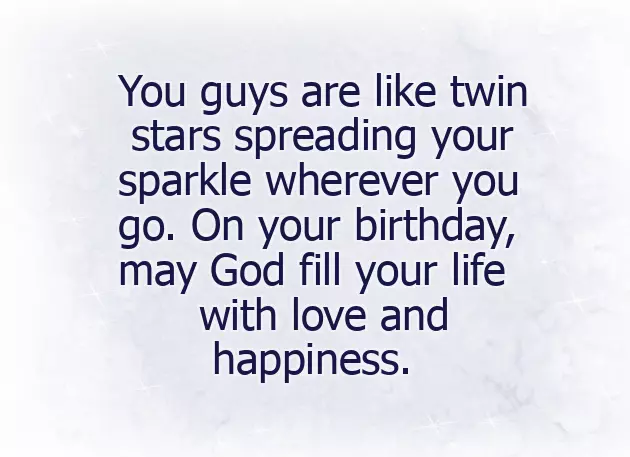 Birthday Twin Birthday Twin