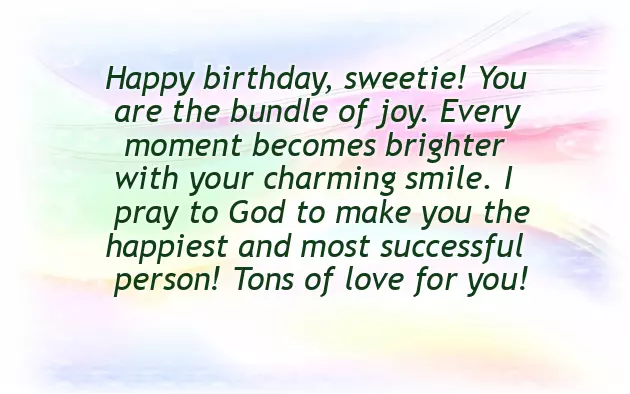 Birthday Wishes For Kid Daughter