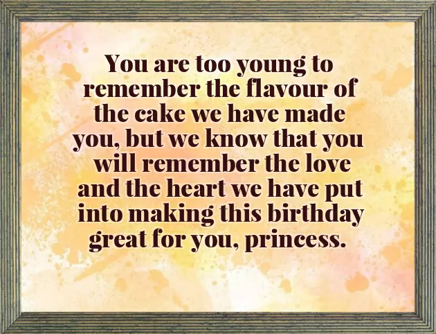 1St Birthday Girl Wishes 1St Birthday Girl Wishes