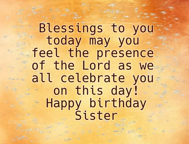 Happy Birthday Words For Sister