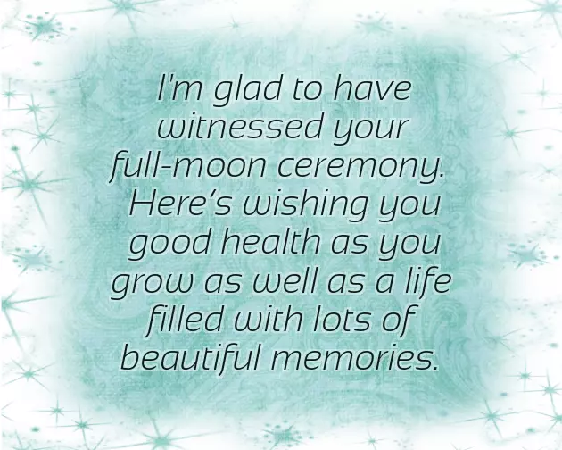 Baby Full Moon Wishes Baby Full Moon Wishes