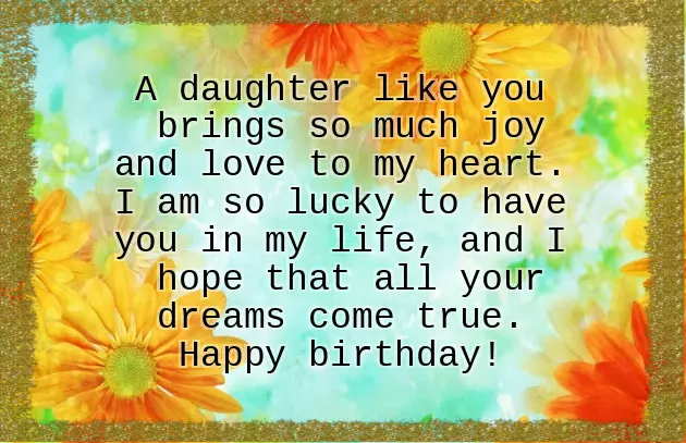 Happy Birthday Wishes For 21 Year Old Daughter Happy Birthday Wishes For 21 Year Old Daughter
