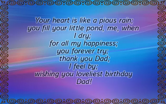 Birthday Wishes For Father Birthday Wishes For Father