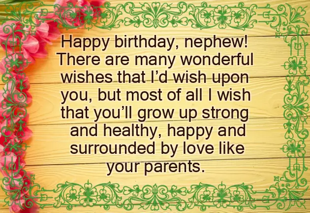 Birthday Wishes For Your Nephew Birthday Wishes For Your Nephew