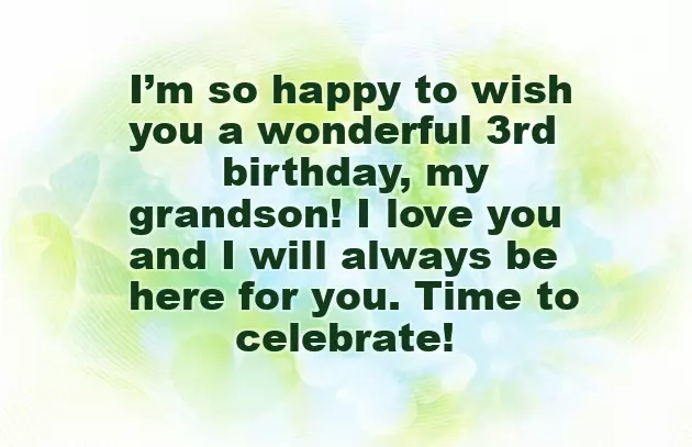 Birthday Wishes For Teenage Grandson