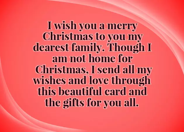 Christmas Message To My Family Christmas Message To My Family