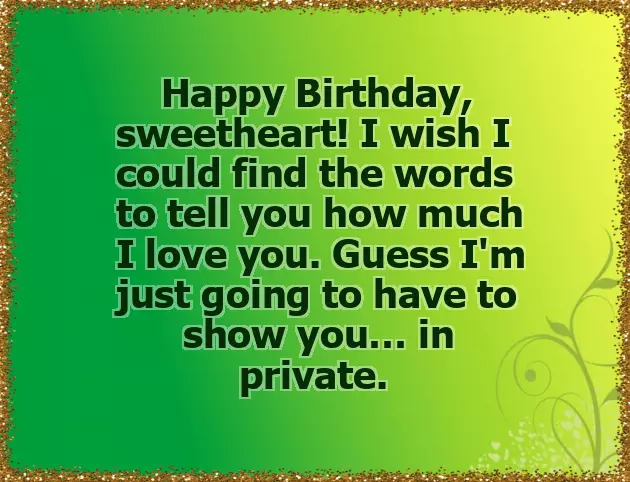 Happy Birthday Sweet Husband