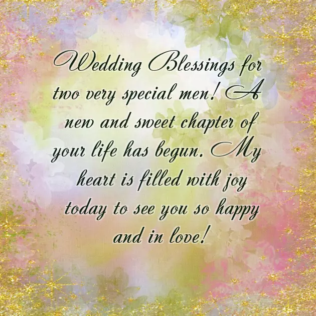 Wedding Wishes For Gay Couple