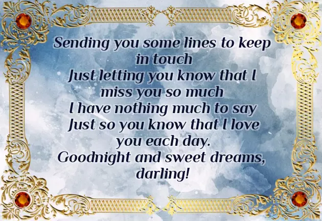 Goodnight Greetings For Her Goodnight Greetings For Her