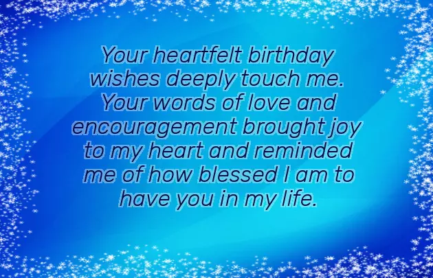 Message For Appreciation For Birthday Wishes Message For Appreciation For Birthday Wishes