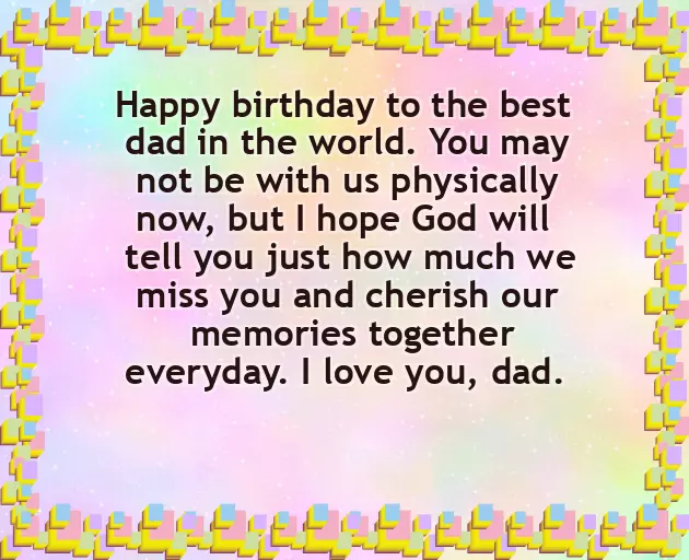 Birthday Wishes For Father In Heaven Birthday Wishes For Father In Heaven