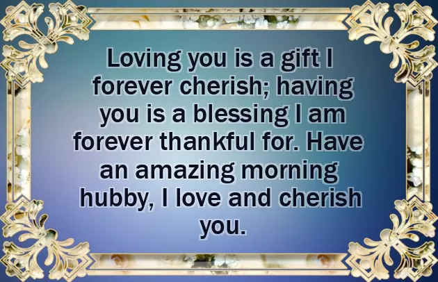 A Simple Good Morning Message