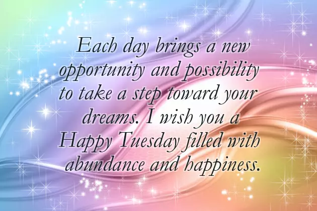 Tuesday Good Morning Greetings