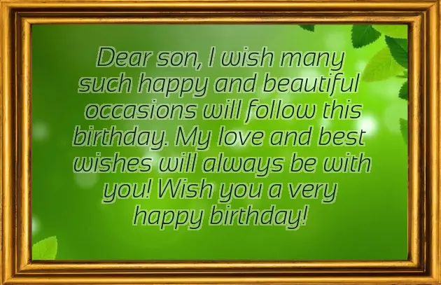 Birthday Wish For 18 Year Old Son Birthday Wish For 18 Year Old Son
