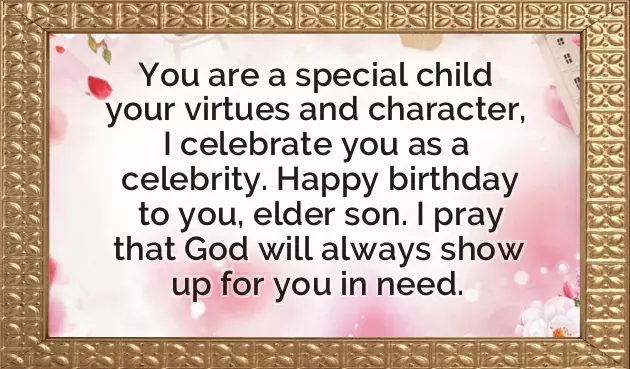 Birthday Quotes For Elder Son Birthday Quotes For Elder Son