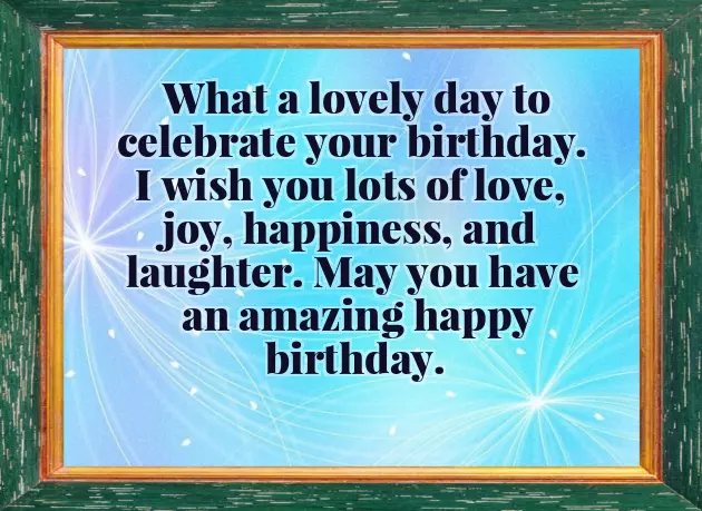 Happy Birthday Wishes To Lady